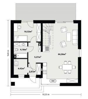 Alto - Rzut parteru
