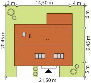 Gaja 3 - Usytuowanie