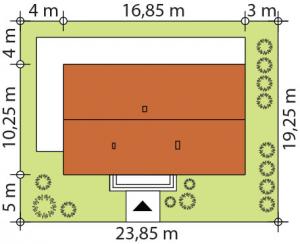Semi - Usytuowanie (odbicie lustrzane)