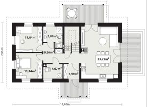 Surażkowo 4 - Rzut parteru